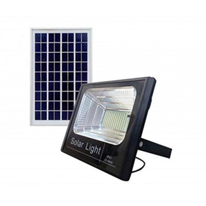16W luce fredda proiettore solare LED con telecomando Pack 1-luci di inondazione solare - Product Image 2