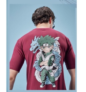 Camiseta Premium 100% Algodón con Cuello Mao, Diseño Estampado para Hombre, Textura Suave, Mangas Regulares, Ecológica - Product Image 2