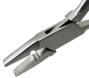 Alicates para doblar alambre dental de 3 puntas de calidad superior Triple pico Dental Aderer alimentado manualmente - Product Image 4