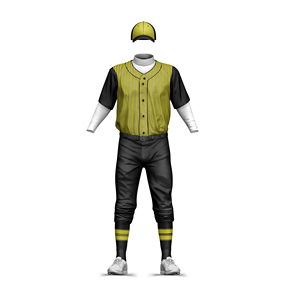 El último uniforme de béisbol popular para hombres, transpirable, de la mejor calidad, OEM, personalizado, nombre del equipo y Jugador - Product Image 1