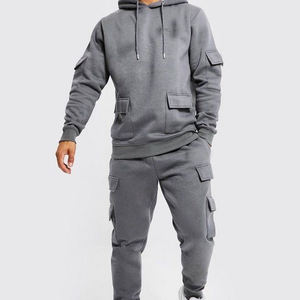 Street Wear Pantalones de chándal Parche bordado desgastado Chándal recortado para hombres - Product Image 6