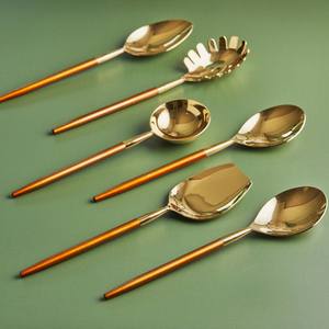 New Arrival Fantastic Quality Premium 6-Piece Serving Spoon Set Housewarming <b>Gift</b> /<b>Gift</b> For New Kitchen - Product Image 3