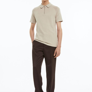 Chemise de golf raglan haute performance personnalisée, polo à fermeture éclair 14 - Product Image 3