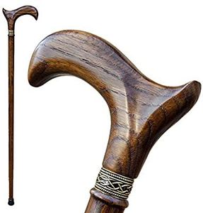 Canne de marche en bois de chêne massif de haute qualité en vrac en gros prix d'usine - Product Image 1