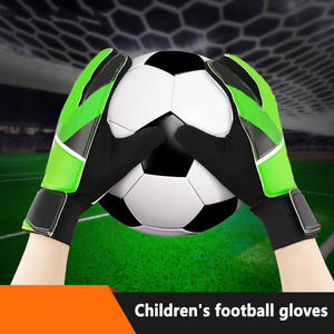 Anti Slip Football Soccer <b>Gloves</b> Custom Design Superb Quality Football Soccer Training Goalkeeper Leather <b>Gloves</b> From Pakistan - Product Image 3