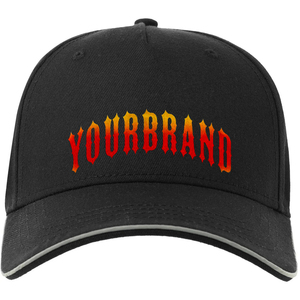 Casquette de camionneur avec logo brodé personnalisé de haute qualité pour hommes vente en gros 5 panneaux en coton avec dos en maille casquette de camionneur homme hip hop - Product Image 4