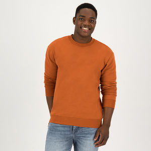 Sweat-shirt à col ras du cou sérigraphié avec logo personnalisé de haute qualité 100% coton 400 g/m² pour hommes - Product Image 1