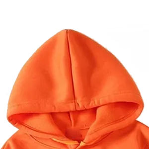 Premium Cotton Hoodie Ribbed Cuffs And Adjustable Hood Perfect For Wear Customized Print Low MOQ - Product Image 3