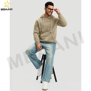 Sweat-shirts à capuche en sherpa pour hommes, sweats de sport en couleur personnalisée - Product Image 6