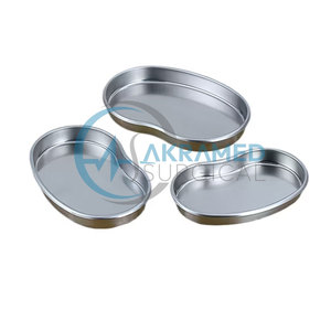 Plateau réniforme manuel en acier inoxydable, confortable à utiliser, instruments chirurgicaux de haute qualité, service OEM, réutilisable, léger - Product Image 1
