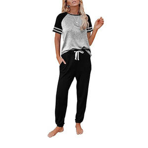 Ensemble deux pièces pour femmes avec logo personnalisé, nouvelle arrivée, respirant, survêtement sexy, haut long et short, ensembles de jogging, vêtements de sport pour la salle de sport - Product Image 1