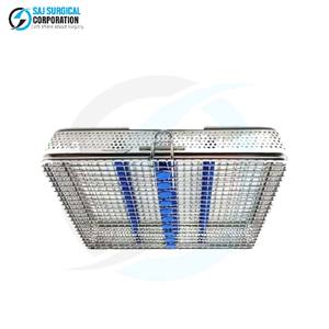 Inserts en acier inoxydable pour panier micro-ophtalmique, durables, réutilisables, stérilisables en autoclave, pour la chirurgie générale - Product Image 3