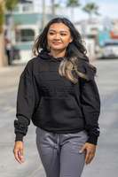 Venta al por mayor OEM fabricante 100% algodón hombres ropa de calle personalizada sudadera peso pesado Unisex letra impresión 3D en relieve Sudadera con capucha