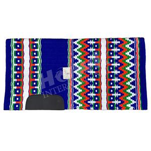 Top vente Premium qualité cuir personnalisé conception nouvelle-zélande laine cheval selle couverture prix optimal pour l'équitation - Product Image 1