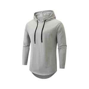 Streetwear 450gsm 100% Coton Surdimensionné Hommes Zip Up Hoodies Casual Blank Zippered Hoodie Hommes Hoodies - Product Image 2