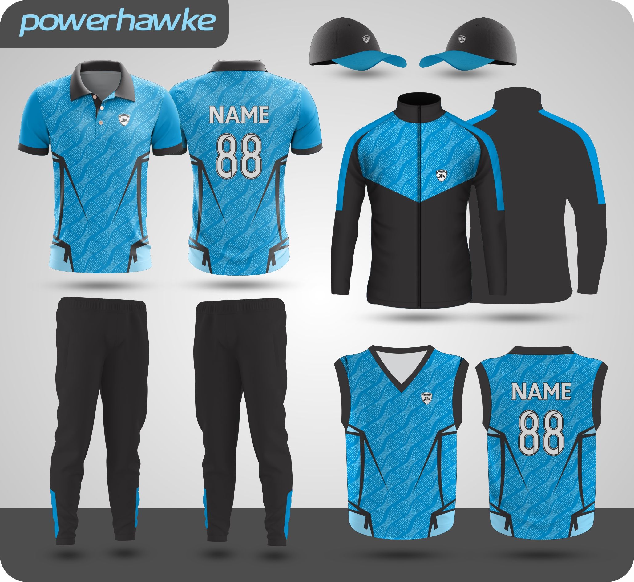 สีฟ้าสีดำ