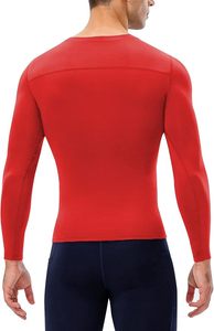 Logo personnalisé musculation entraînement haut manches raglan sport t-shirt entraînement séchage rapide Compression manches longues Gym t-shirt hommes - Product Image 4