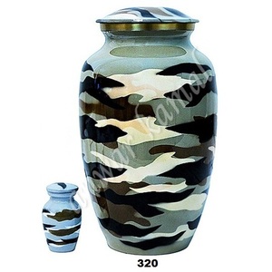 Urnas de Cremación Personalizadas al por Mayor, Urnas Funerarias de Aluminio Militar para Cenizas Humanas - Product Image 1