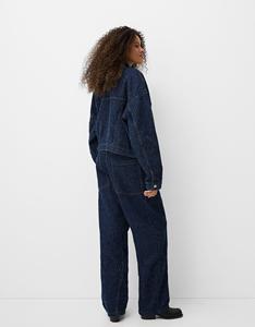 Women's Winter/Autumn Hooded Collar <b>Denim</b> Jacket Breathable Eco-Friendly Windproof Lightweight 100% Cotton <b>Denim</b> - Product Image 2