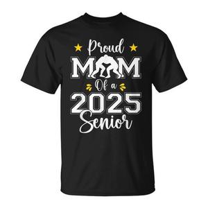 T-Shirt 2025 per Mamma Orgogliosa di una Lottatrice Senior, per Uso Promozionale - Product Image 1