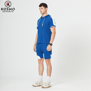 Conjunto de traje informal para hombre, primavera y otoño, nueva Sudadera con capucha, ropa deportiva informal, pantalones cortos, conjunto de dos piezas con capucha - Product Image 4