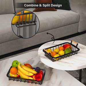 Direct Factory Supply Modern Artisan <b>Metal</b> Fruit Holder <b>Storage</b> <b>Basket</b> Available in Bulk Quantity for Living Spaces - Product Image 5