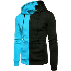 Sudadera con capucha bordada con diseños personalizados de alta calidad para hombre, jersey de manga larga, dos paneles de color, Sudadera con capucha gráfica de moda, Sudadera con capucha de algodón - Product Image 5