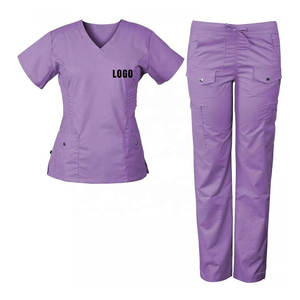 Pakistan 2025 haut et pantalon imprimés de haute qualité unisexe hôpital médical gommages uniformes d'allaitement - Product Image 6