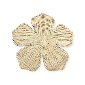 Tema único de flores Flor de ratán ecológica Decoración de pared versátil y colocación en la mesa Decoración encantadora para Navidad - Product Image 3