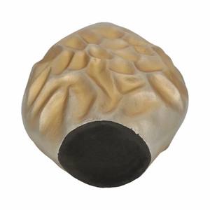 Accueil Cartwright Vase décoratif en bronze martelé Pièce maîtresse de table métallique pour le salon, la salle à manger ou l'entrée Moderne - Product Image 6