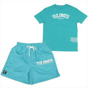 Conjunto de Camisa y Pantalones Cortos de Primavera para Hombre, 100% Algodón, Secado Rápido y Transpirable, Color y Logotipo Personalizables - Product Image 2