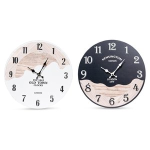 Assorted 33cm Wall <b>Clock</b> 68272 - Product Image 1