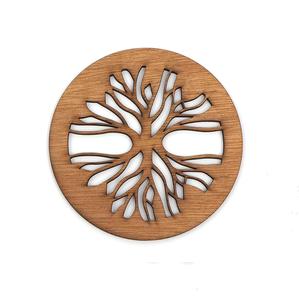 Top Quality Decorative Table and <b>Kitchen</b> <b>Accessories</b> Wooden Coaster for Tea and Coffee Mats Bulk Direct Factory Selling - Product Image 6