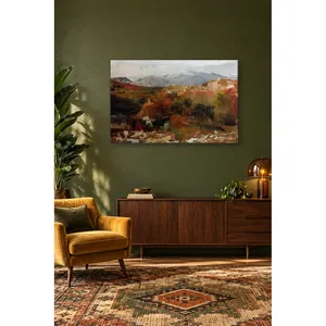 Impression sur toile de paysage de Granada avec des montagnes enneigées de Fida Sorolla - Product Image 2