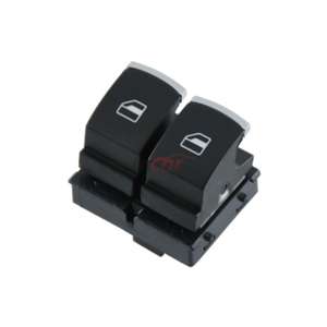 Chrome 4 Pin <b>Auto</b> <b>Switches</b>-Left Window <b>Switch</b> for Caddy Polo Golf 5 Jetta 5K3959857 AN-408C 5k3959857 An-408c - Product Image 1