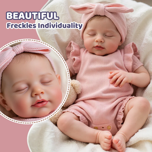 Babeside Liya 20 İnç Gerçekçi Yeniden Doğmuş Bebek Bebek Oyuncağı Yenidoğan Yumuşak Gövdeli El Boyaması Gerçekçi Oyuncak Kız Modeli Oyuncak Mini - Product Image 5