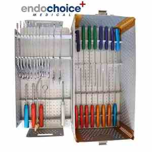 Juego de instrumentos quirúrgicos ortopédicos profesionales para artroscopia de hombro Fuente de alimentación manual completa de acero inoxidable - Product Image 6