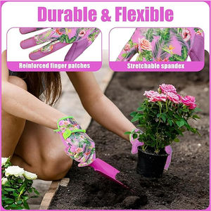 Material de nitrilo Impermeable Resistente al calor Resistencia al corte completo Tamaño personalizado Color Diseño único Guantes de jardín - Product Image 4