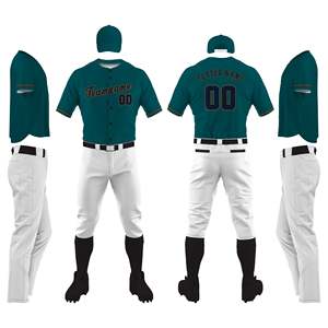 Nouvelle arrivée uniforme de baseball personnalisé avec logo d'équipe pour les jeunes et les adultes 100% polyester uniforme de baseball au design personnalisé - Product Image 5