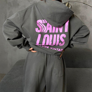 RUIQUWIN, venta al por mayor, moda de mujer, 2 piezas, sudaderas con capucha recortadas, conjunto de gimnasio, Fitness, entrenamiento, chándal de entrenamiento para mujer - Product Image 6