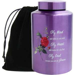 Ataúd de Serenidad de urnas de cremación de latón grabado en oro antiguo estilo adulto americano de diseño Simple de exportador indio - Product Image 4