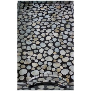 Nuevo artículo caliente Madre de perla Comida Bandejas de comedor Decoración Fruta Bandejas para velas Venta al por mayor Buen precio Decoraciones para la casa - Product Image 3