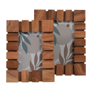 Cadre Photo en bois d'acacia poli à forte demande artisanat naturel fabriqué à la main inde écologique pour Style Rectangle imprimé sur mesure - Product Image 2
