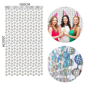 Cortina de Luces Láser de 2m para Decoración de Fondo de Pared en Fiestas de Cumpleaños, Bodas, Discotecas - Product Image 2