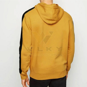Wholesale luxury <b>material</b> Custom Logo Pullover High Quality 100% Cotton Causal Wear Hoodies For Mens - Product Image 3