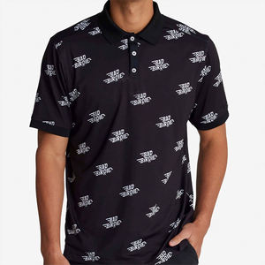 Polo de golf para hombre de alto rendimiento, transpirable y absorbente de humedad, ideal para golfistas activos - Product Image 5