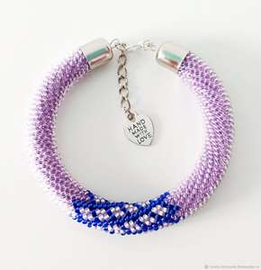 Pulsera de cuentas de cristal de colores mezclados de calidad superior Brazaletes de boda de estilo moderno Pulseras de cuentas de moda - Product Image 2