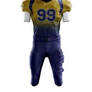 Uniformes de fútbol americano personalizados, ropa de fútbol americano, uniforme de camiseta de fútbol americano fabricado en fábrica estadounidense - Product Image 5