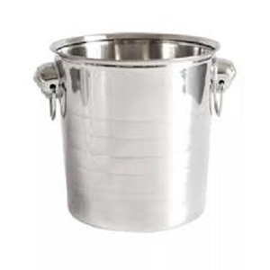 Cubo de hielo de acero inoxidable pulido de 2,8 l y cubitos de hielo de acero inoxidable - Product Image 5