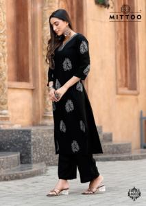 Phụ Nữ Làm Sẵn Nặng Rayon Kurtis Với Chủ Đề Làm Việc Và Ấn Độ Phong Cách Khâu M Để XXXL Kích Thước Cho Bán Trực Tuyến - Product Image 2